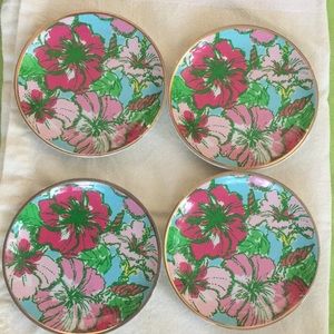 Lilly Pulitzer Coaster set